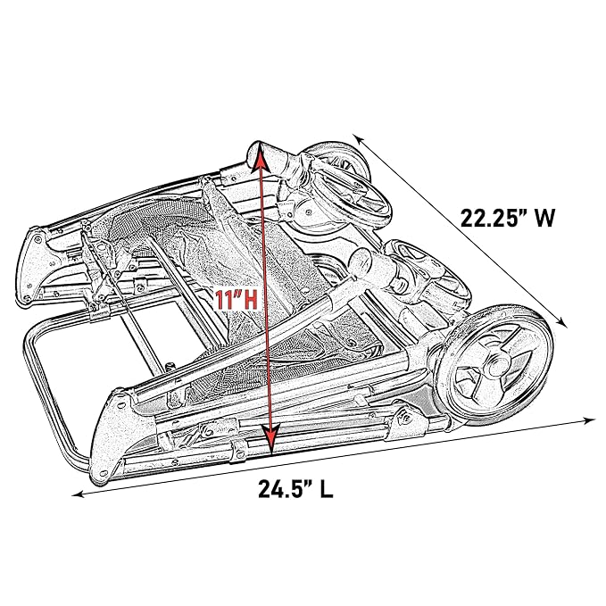 Pet Gear 3-in-1 View 360 Travel System Stroller - Blossom, 4 Wheel