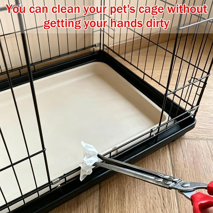 Puppy Pads Replace Pliers - Extra Large Pee Training Pads for Dogs Pick Up Clamp No Need to Touch Directly with Hands, Disposable Wee Wee Mats for Pet Replacement Accessories Tool (Clean)