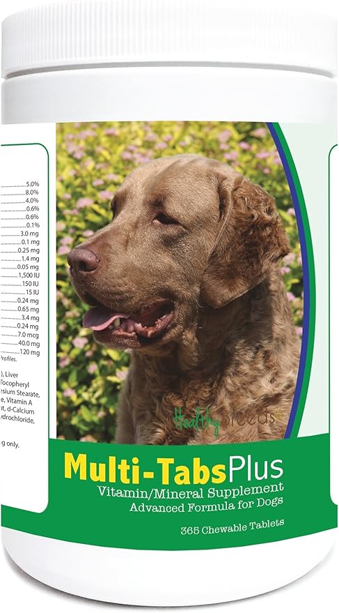 Healthy Breeds Chesapeake Bay Retriever Multi-Tabs Plus Chewable Tablets 365 Count