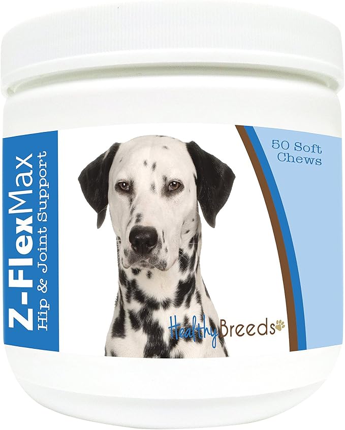 Healthy Breeds Dalmatian Z-Flex Max Hip and Joint Soft Chews 50 Count