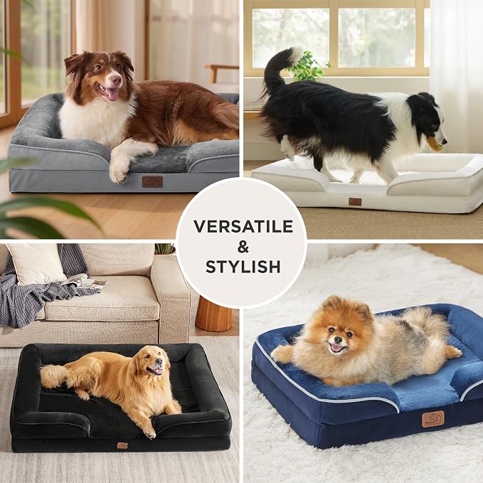 Bedsure Orthopedic XLPlus Dog Bed Extra Large with Removable Washable Cover
