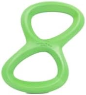 Tuggfinity - BPA-Free, Stretchy Durable Figure 8 Tug Toy - Lime | Grab, Stretch, Tug, Durable Dog Toy Strong, Enthusiastic Tuggers Safe, Durable Zogoflex BPA-Free, Rop Rack Dishwasher Safe.