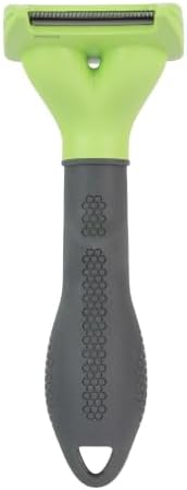 FURminator Small Dog Undercoat deShedding Tool for Short Hair, Small, Green