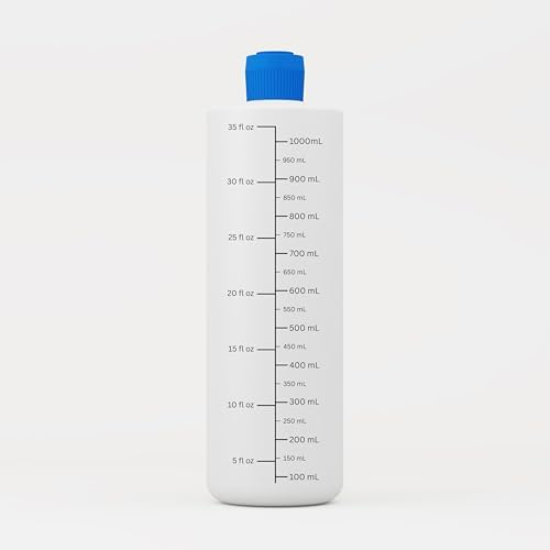Dilution Bottle for Dog Shampoo, Conditioner & Solutions, 35 oz, 2 Pack