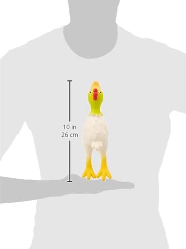 Petface Latex Chicken Squeak Dog Toy, Small