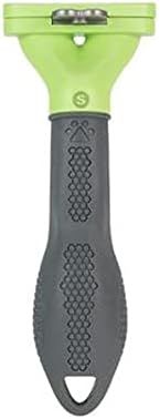 FURminator Small Dog Undercoat deShedding Tool for Long Hair, Small, Green