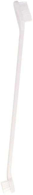 Dual-Head Toothbrush Design Pet Dental Toothpaste,Material: PP Handle + Nylon Bristles,Easy At-Home Use