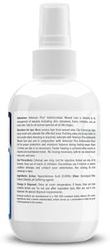 Vetericyn Plus Dog Wound Care Spray | Healing Aid and Skin Repair, Clean Wounds, Relieve Dog Skin Allergies, Safe for All Animals. 3 Ounces (Pack of 2)