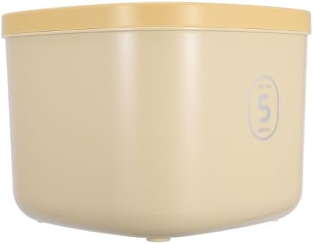 Small Dog Food Storage Container and Cat Food Container Airtight Vacuum-sealed with Large Capacity, Small, Yellow