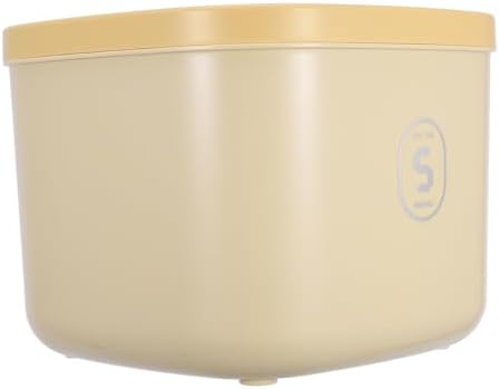 GALPADA Pet Food Storage Bin Airtight Container for Cat Dog Food Large Capacity Vacuum, Large, Yellow