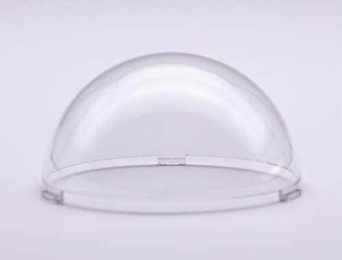 JMX Acrylic/PC CCTV Replacement Clear Camera Dome Cover Security Camera Housing Pet Dog Fence Window Skylight Window (3 Inches, Transparent)