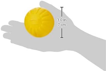 Starmark Fantastic DuraFoam Ball Tough Dog Toy, Color Varies Medium (Pack of 4)