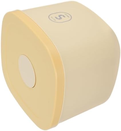 UKCOCO Vacuum Sealed Pet Food Storage Container Airtight Cat Dog Food Bin for Dogs, Yellow