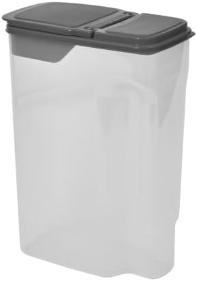Cereal Containers Storage Airtight Food Organizers with Lids, 32 Cup BPA-Free Plastic Holder for Kitchen Pantry Organization, Clear Rice Flour Sugar Dry Goods Dispenser (32, Cup)