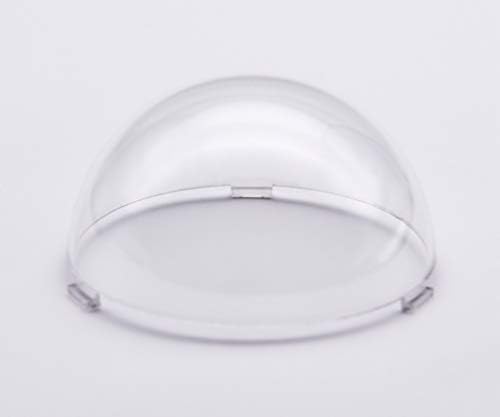 JMX Acrylic/PC CCTV Replacement Clear Camera Dome Cover Security Camera Housing Pet Dog Fence Window Skylight Window (3 Inches, Transparent)