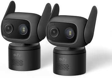 eufy Security Indoor/Outdoor Camera C31(2-Pack), IP66, No Subscription
