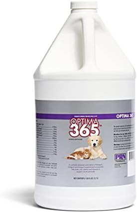 PRN Pharmacal Optima 365 Omega Skin and Coat Supplement, 128 fl oz