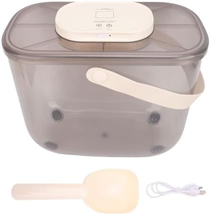 Airtight Vacuum Pet Food Storage Container, 16.5lbs Large Capacity ABS Plastic Dry Food Bin with Intelligent Seal Technology, for Cats Dogs Bird Seed Organization