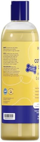 PupGrade Complete Care 4-in-1 Shampoo & Conditioner for Dogs - 16 fl oz | Cleans, Moisturizes, Detangles & Deodorizes - Oatmeal Milk & Honey Scent