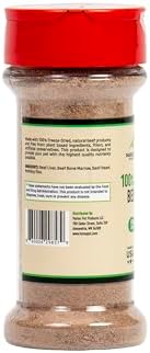Grass-Fed Beef Organ Topper (7 Oz), Organic and Pasture Raised, Liver, Bone Marrow and Heart, Freeze-Dried, Plant Free, for Dogs and Cats, Made in USA with American Beef