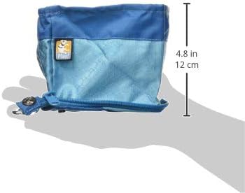 Kurgo Zippy Bowl for Dogs, Collapsible Travel Bowl, 48oz, Coastal Blue