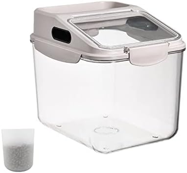 Fhiny 5.5LB Dog Food Storage Container, 5.5LB, Polyethylene Terephthalate G, Transparent