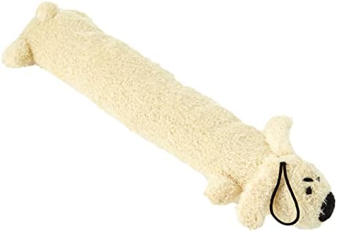 Multipet Original Loofa Dog Plush Toy - Squeaky Toy for All Dogs - Extra Soft Plush - Stuffed Animal Dog Toys for Playing - Cute Dog Pet Toy (1 Count, 12”, Random Color Surprise)