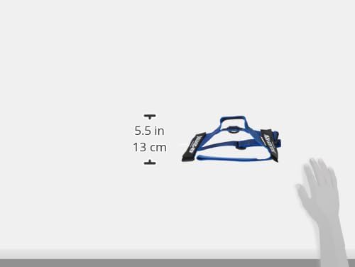 IDC Color & Gray Belt Harness, Size: S/Mini, Blue-Gray