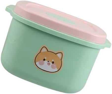 NUOBESTY Airtight Pet Food Storage Bucket with Lid 5l Plastic Dog Cat Food Container Vacuum Seal for Home Kitchen Organization