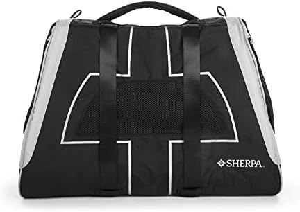 Sherpa Forma Frame Crash-Tested Travel Pet Carrier, Black, Extra Large