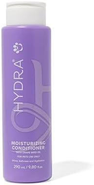 Hydra Pet Care Moisturizing Dog Conditioner with Oatmeal Extract – Softness & Shine for Dogs & Cats – 9.81 oz