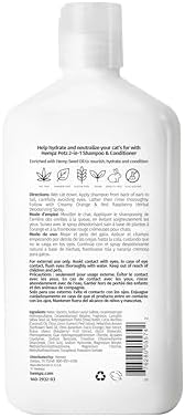 Hempz Petz, Shampoo, Orange & Red Raspberry, 17 oz. | Botanical formula cleanses while helping add fullness and shine