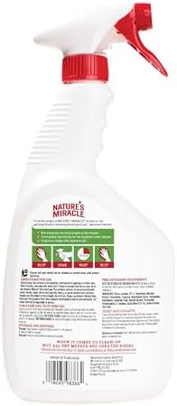 Nature's Miracle Dog Urine Destroyer Plus, Enzymatic Cleaner, 32 oz