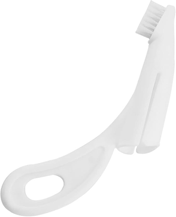 Dog Tooth Brush, Cat Toothbrush, Nylon Remove Finger Toothbrush for Dogs Dog Finger Toothbrush for Small & Large Pet (White)