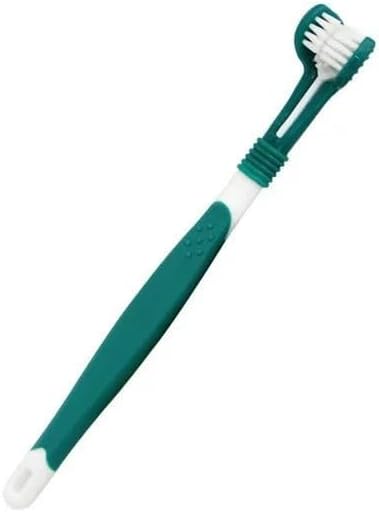 Dog Toothbrush, Triple Headed Toothbrush Dog for Pet Dental Care Health Supplies