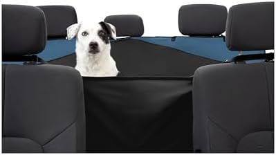 Kurgo Rover Extended Hammock Seat Cover - Black, 63in Wide