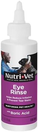 Nutri-Vet Dog Eye Wash, Tear Stain Remover, 4 oz