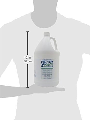 Chris Christensen Spectrum 10 (Ten) Ultra Concentrated Therapeutic Cream Dog Conditioner, Makes up to 16 Bottles, Moisturizes Smoothes Dry Frizzy Coats, All Coat Types, Made in USA, 1 gal