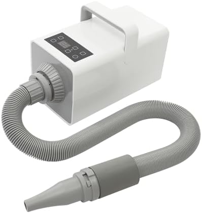 Pet Grooming Hair Dryer 1900W Negative Ion Low Noise Adjustable Speed Temperature for Dogs Cats Home Salon