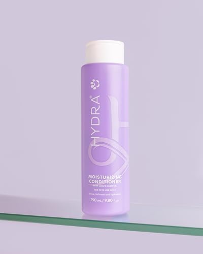 Hydra Pet Care Moisturizing Dog Conditioner with Oatmeal Extract – Softness & Shine for Dogs & Cats – 9.81 oz