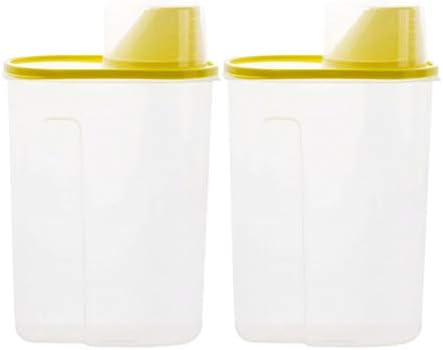 POPETPOP Food Storage Containers for Pantry Sealed Jar Lid Dried Fruit Jar Coffee Bar Sugar Container