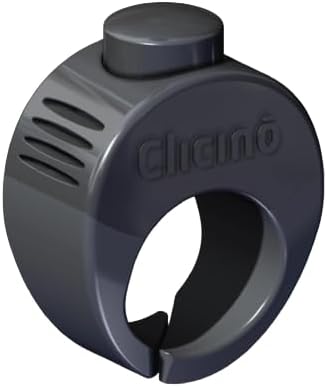 Karen Pryor Medium Clicino Clicker Ring, Grey