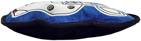 The 1st Ever Tough but Smooth Dog Toy NFL Buffalo Bills Football Helmet Tough Pet Toy. A Premium Quality Doggie Toy with Built-in Squeaker. Sports Fans Favorite Chew Toy