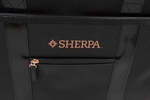 Sherpa Tote Around Town Travel Pet Carrier, Stay Clean Technology, Black, Small