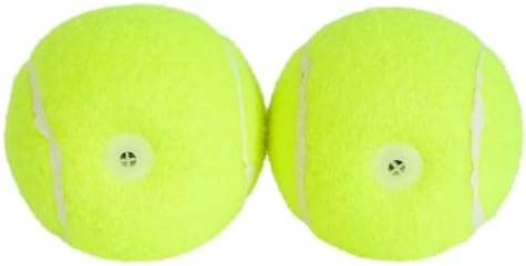 Hyper Pet Squeaks! Tennis Balls Dog Fetch Toys, Medium 2.5 Inch, Pack of 2 | Durable lightweight high bounce design with sound effects, made for training, suits pups 20-60 lbs, interactive play daily
