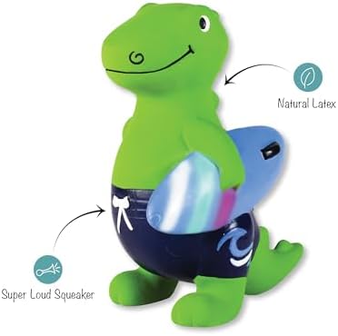 Fringe Studio Good Vibes, HIGH Tides Latex Dog Toy, Pet Shop Collection (366030)