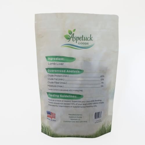 Freeze-Dried Liver Dog Treats | Single Ingredient | Made in USA (Lamb)