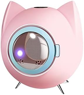 Cat Litter Box Pet Drying Box Home Water Blowing Machine Cats Dogs Dryer Hair Dry Bath(Pink)
