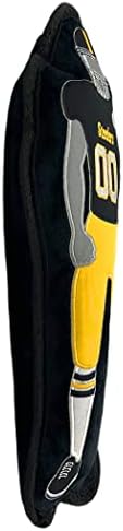Pets First The 1st Ever Tough but Smooth Dog Toy NFL Pittsburgh Steelers Football Athletes Player Tough Pet Toy. A Premium Quality Doggie Toy with Built-in Squeaker. Sports Fans Favorite Chew Toy