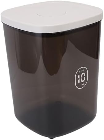 Yosoo Airtight Pet Food Storage Container, 10L Vacuum Sealed Bin for Dog